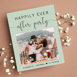 Lámina Invitación a la recepción de la moda Sage Photo We