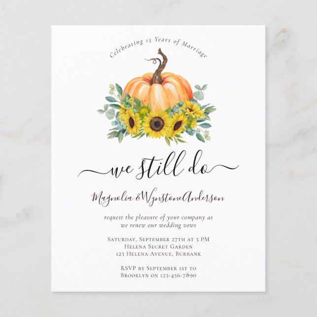 Lámina Invitación a la renovación del voto de la calabaza (Anverso)