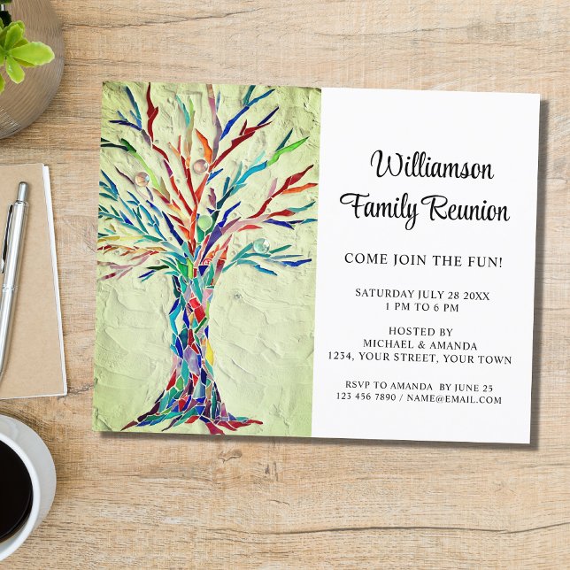 Lámina Invitación a la Reunión de Familia Botánica Verde  (Subido por el creador)