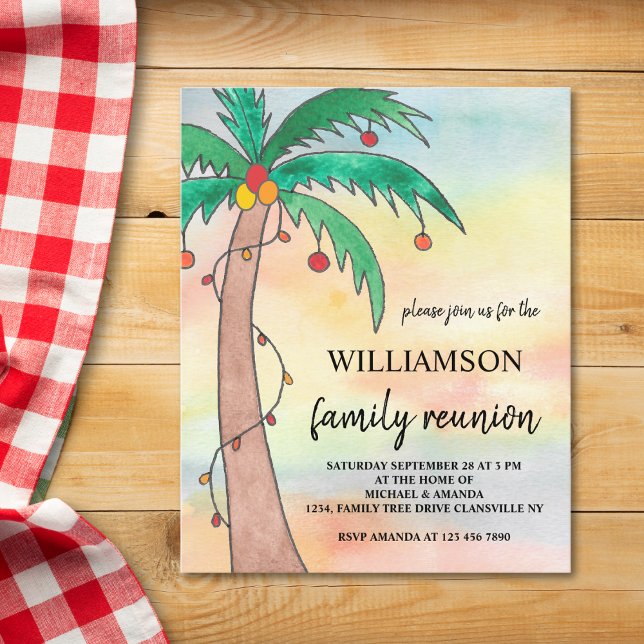 Lámina Invitación a la Reunión de la Familia de Verano Pr (Subido por el creador)