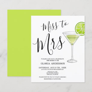 Lámina Invitación a la señora Bridal Shower