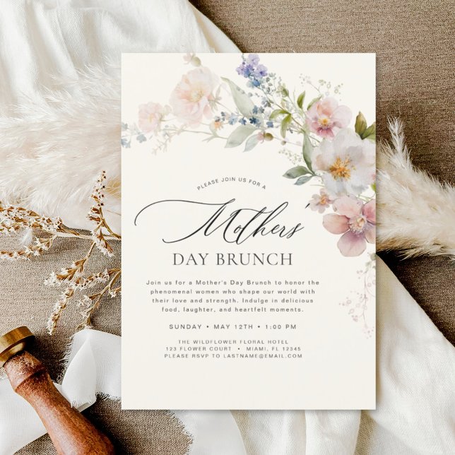 Lámina Invitación a la terraza Brunch Boho del Día de la  (Subido por el creador)