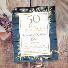 Lámina Invitación a la vegetación del 50 Aniversario de l