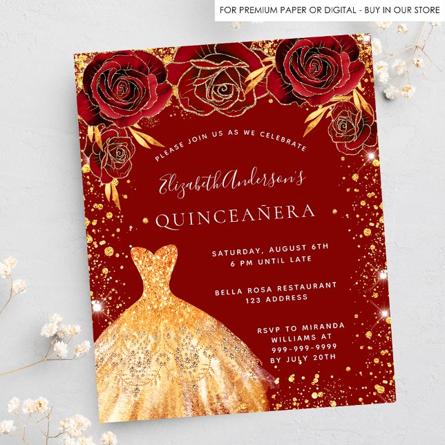 Lámina Invitación a las redes sociales para el vestido ro (Subido por el creador)