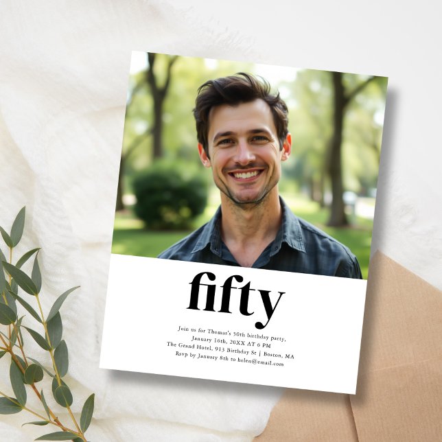 Lámina Invitación a los 50 años de Black & White (Subido por el creador)