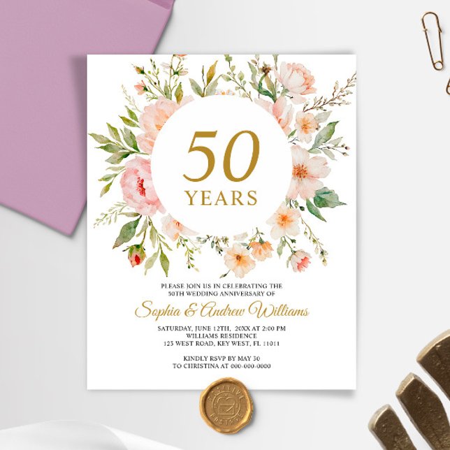 Lámina Invitación a los 50 años de las flores blandas del (Subido por el creador)