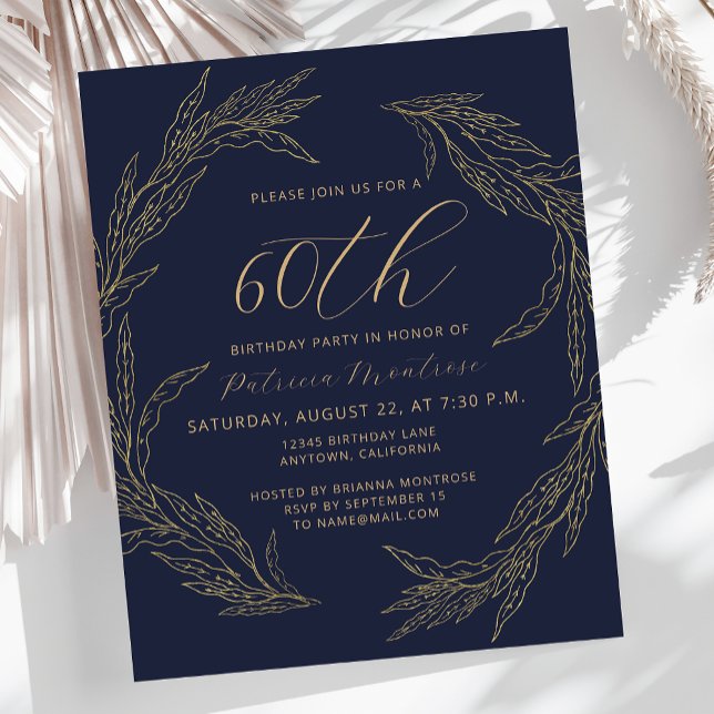 Lámina Invitación a los 60 años de la Marina Azul (Subido por el creador)