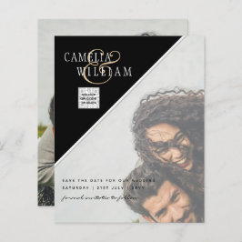 Lámina Invitación a matrimonio de foto de presupuesto Gua