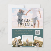 Invitación a matrimonio de foto de presupuesto Gua