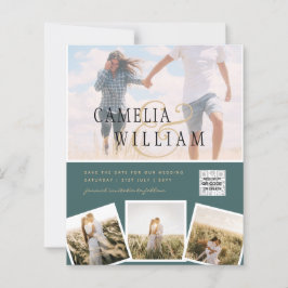 Lámina Invitación a matrimonio de foto de presupuesto Gua