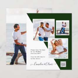 Lámina Invitación a matrimonio de foto presupuesto Guarda