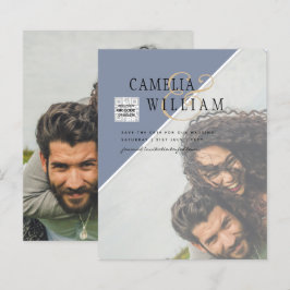 Lámina Invitación a matrimonio de fotos de presupuesto Co