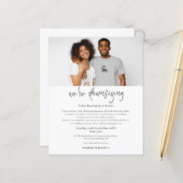 Lámina Invitación a matrimonio de reducción de tamaño de