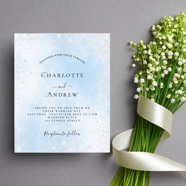 Lámina Invitación a matrimonio para presupuestos de plata (Subido por el creador)
