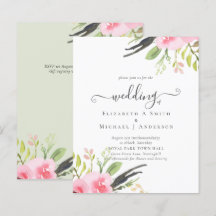 Invitación a matrimonio presupuestal de calidad de