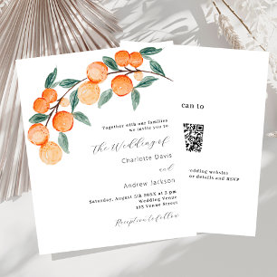 Lámina Invitación a matrimonio presupuestal de Citrus nar