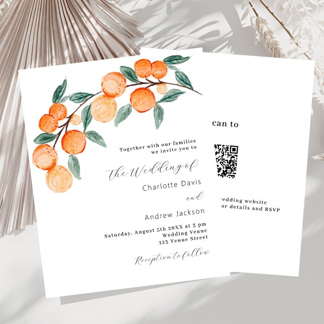 Lámina Invitación a matrimonio presupuestal de Citrus nar (Subido por el creador)