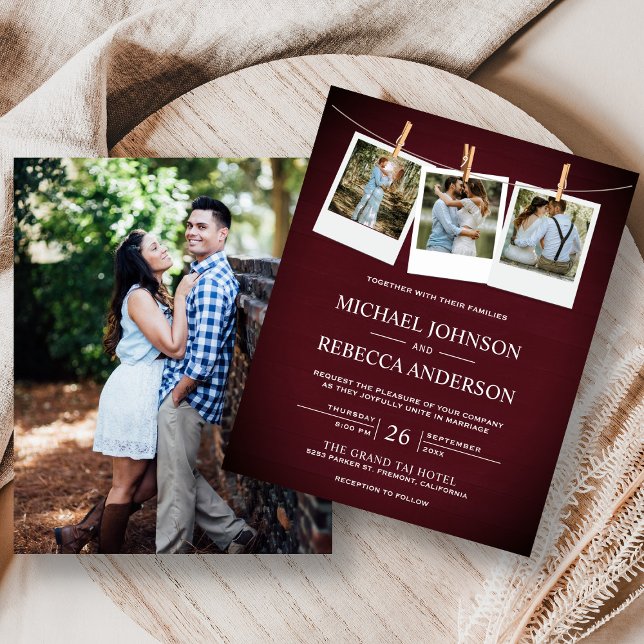 Lámina Invitación a matrimonio presupuestal para foto de  (Subido por el creador)