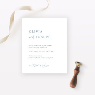 Lámina Invitación a matrimonio simple y moderna de presup