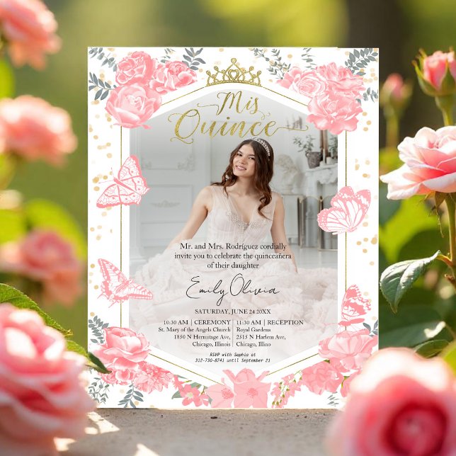 Lámina Invitación a presupuesto de foto de mis quinceañer (Subido por el creador)