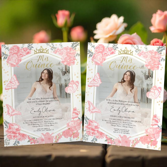 Lámina Invitación a presupuesto de foto de mis quinceañer (Subido por el creador)