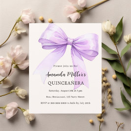 Lámina Invitación a Quinceanera