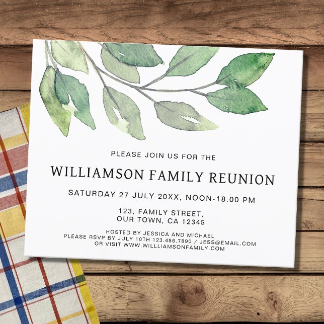 Lámina Invitación a Reunión de Familia Presupuestaria (Subido por el creador)