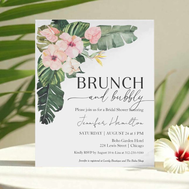 Lámina Invitación a un brunch presupuestal y a una ducha  (Subido por el creador)