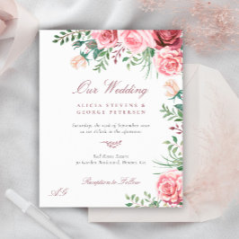 Lámina Invitación a una boda elegante y ruidosa