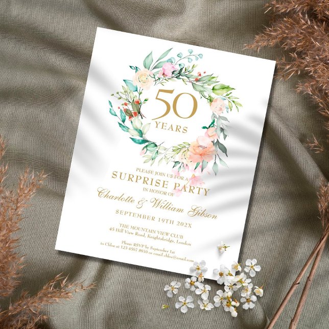 Lámina Invitación al 50 aniversario del Fiesta de sorpres (Subido por el creador)