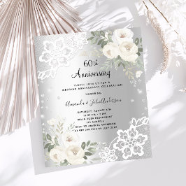 Lámina Invitación al 60° aniversario del boda de diamante