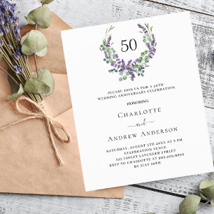 Lámina Invitación al aniversario del boda del presupuesto
