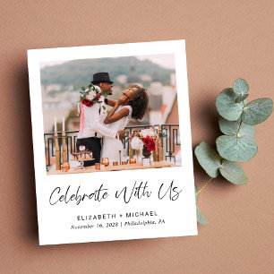 Lámina Invitación al código QR de la recepción de la boda