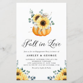 Lámina Invitación al compromiso con el girasol de la cala