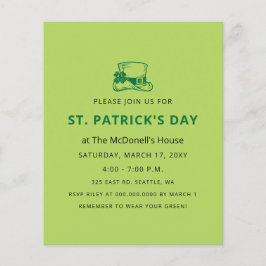 Lámina Invitación al Día Sencillo del Presupuesto