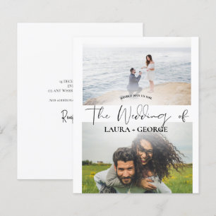 Lámina Invitación al guión gráfico Minimalista del presup