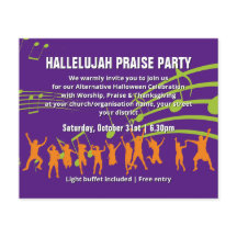 Invitación al PARTIDO DE ELOGIO cristiano de Hallo