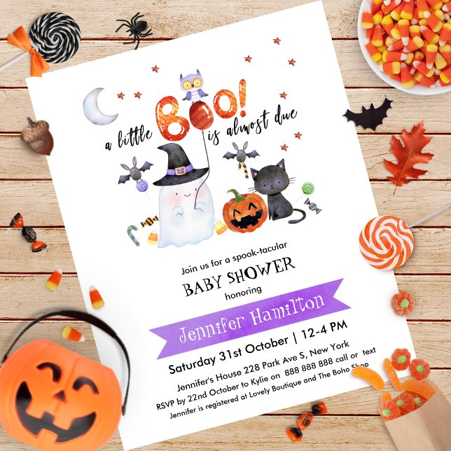 Lámina Invitación al presupuesto Baby Shower de Little Bo (Subido por el creador)