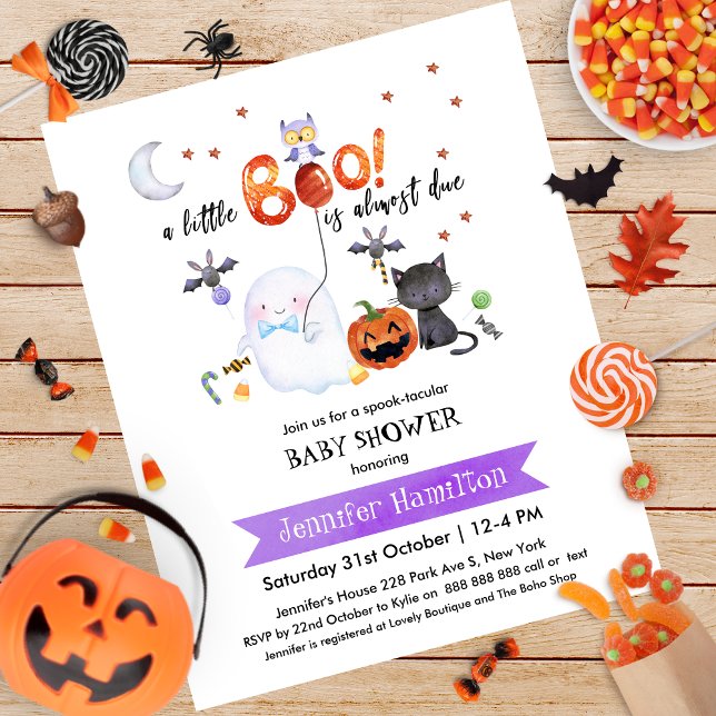 Lámina Invitación al presupuesto Baby Shower de Little Bo (Subido por el creador)