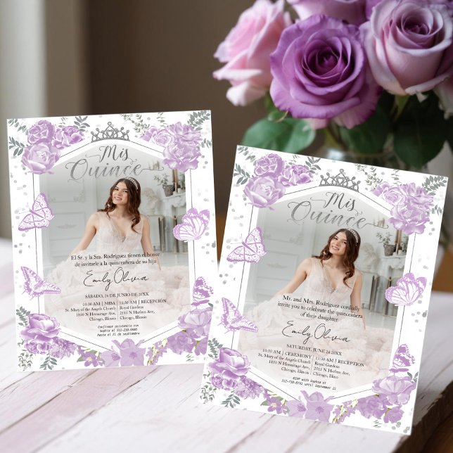 Lámina Invitación al presupuesto de la foto de mis quince (Subido por el creador)