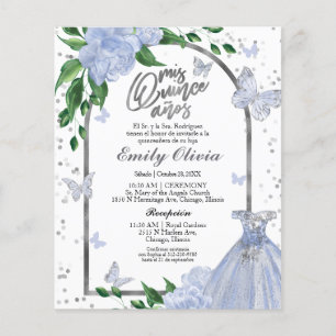 Lámina Invitación al presupuesto español de Quinceanera B