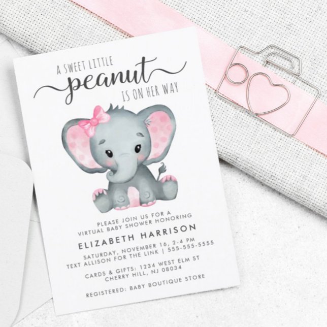 Lámina Invitación al presupuesto para la ducha virtual de (Subido por el creador)