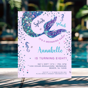 Lámina Invitación al presupuesto por cumpleaños de la Sir