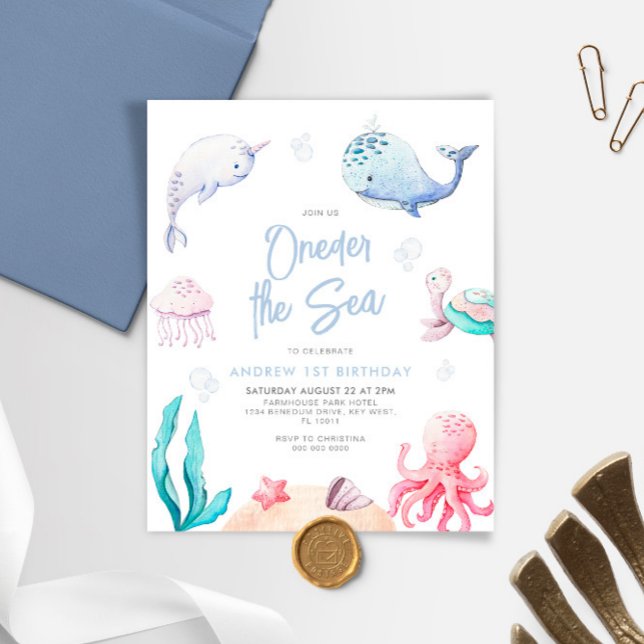 Lámina Invitación al primer cumpleaños del presupuesto ON (Subido por el creador)
