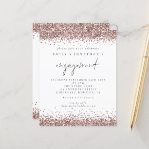 Lámina Invitación al Rosa de presupuesto para Purpurina d