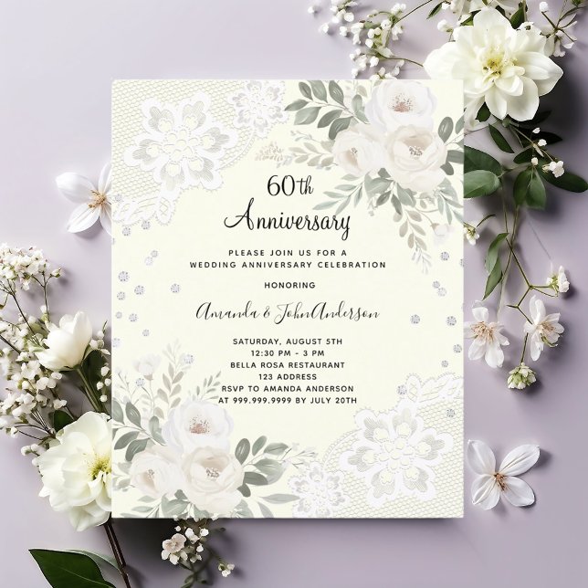 Lámina Invitación al sexagésimo aniversario de boda de di (Subido por el creador)