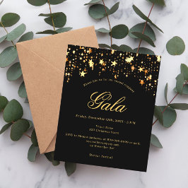 Lámina Invitación anual de gala de las estrellas del oro 