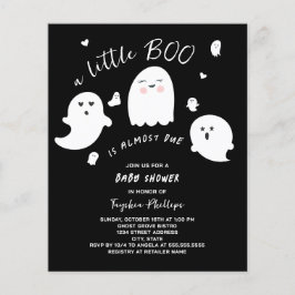 Lámina Invitación Baby Shower de Little Boo Budget Hallow