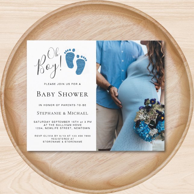 Lámina Invitación Baby Shower de Parejas de fotos de Budg (Subido por el creador)