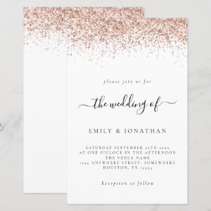 Lámina Invitación blanca del Rosa de presupuesto Purpurin